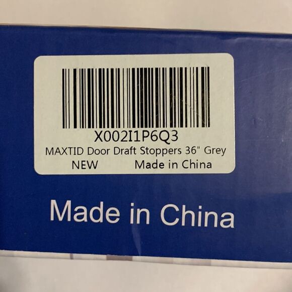 Door draft stopper.  Complete kit and instructions included - Picture 3 of 5